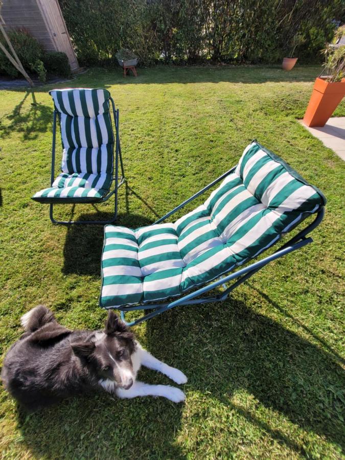 Sweet Omaha Belle Maison Recente Lumineuse Et Cosy Bien Equipee Jardin Clos 15 Mn A Pied Plage Omaha Beach Et Proche De Bayeux & Port En Bessin Saint-Laurent-sur-Mer Exterior photo