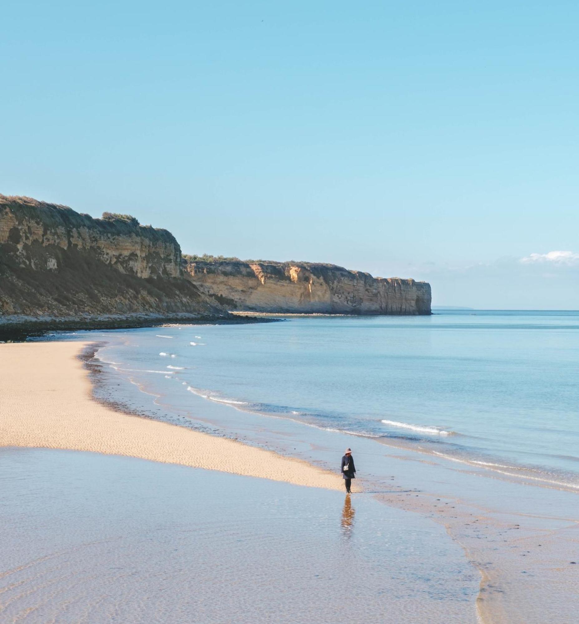 Sweet Omaha Belle Maison Recente Lumineuse Et Cosy Bien Equipee Jardin Clos 15 Mn A Pied Plage Omaha Beach Et Proche De Bayeux & Port En Bessin Saint-Laurent-sur-Mer Exterior photo